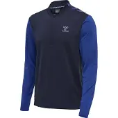 Hummel Sweat de sport bleu roi / bleu foncé / rouge