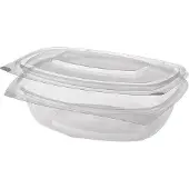 Papstar Pot d'emballage 1 LT, Contenant à usage unique, Transparent