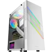 Mars Gaming Mc-u3 Argb Pc Tower Case Blanc