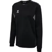 Hummel Sweat de sport 'Authentic' gris / noir / blanc