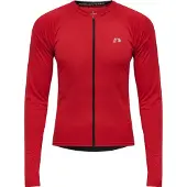 Newline T-Shirt fonctionnel rouge foncé / blanc