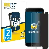 BROTECT Film anti-regards Anti-Spy Privacy Film de protection contre la lumière bleue (Samsung Galaxy A3 (2017)), Téléphone portable : film de protection, Bleu