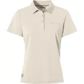 Vaude Essential Short Sleeve Polo Beige 36 Femme