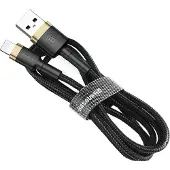 Baseus Câble Usb Lightning Cafule 2.4A 1M (Zoto-Czarny)