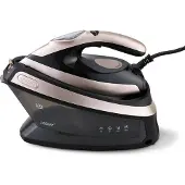 Maestro MR-320C Centrale vapeur 2400 W 1,5 L Semelle en céramique Noir, Or