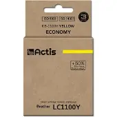 Actis Encre KB-1100Y (remplace les cartouches Brother LC1100Y/LC980Y ; standard ; 19 ml ; jaune)