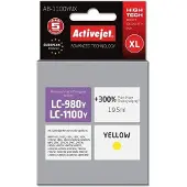 ActiveJet Cartouche d'encre AB-1100YNX (remplace Brother LC1100Y/980Y ; Supreme ; 19,5 ml ; jaune)