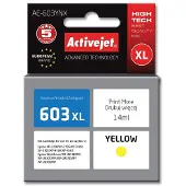 ActiveJet Encre AE-603YNX (remplace l'encre Epson 603XL T03A44 ; Supreme ; 14 ml ; jaune)