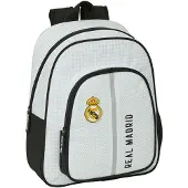 Real Madrid 24/25 10l 27x33x10 Cm Backpack Gris Enfants