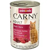 Animonda Carny Boeuf et coeurs 6 x 400 g