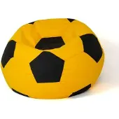 Go Gift Puff Jaune Jaune Oxford Noir Football