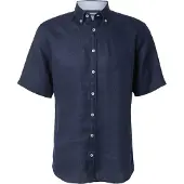Fynch&Hatton 15046001 Short Sleeve Shirt Bleu XL Homme