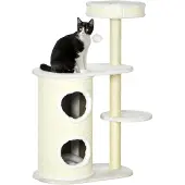 PawHut Reposoir et griffoir pour chat D30-615V00CW - B