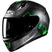 HJC C10 Aspa Full Face Helmet Noir,Gris S