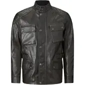 Belstaff Turner blouson en cuir de moto, noir, L