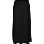 Vero Moda Jupe Longue Fluide Noir Avec Fente Femme Vero Moda