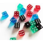 Heidelberger FG024 - Tumblin-Dice : jeu de dés 18 x base
