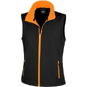 Result - Gilet pour femmes FK1245 (2XL) (noir/orange)