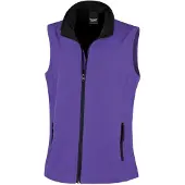 Result - Gilet pour femmes FK1245 (S) (violet/noir)