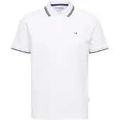 Selected Dante Sport Polo Blanc - Grand XL