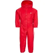 Trespass - Combinaison de pluie "Button" pour bébé TP5013 (80) (Rouge)