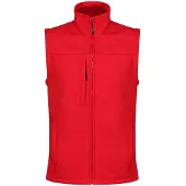 Regatta Mens Flux Gilet Softshell, déperlant, coupe-vent RG1493 (2XL) (Rouge)