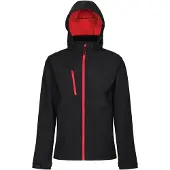 Regatta - Veste Softshell membrane triple épaisseur pour homme RG5717 (2XL) (Noir/Rouge)