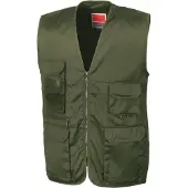 Result Gilet pour homme Safari FK1006 (S) (tressé)