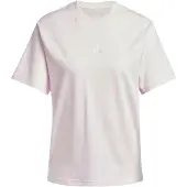 Adidas T-shirt fonctionnel 'Essentials' rose / blanc