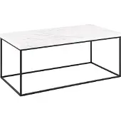 Ebuy24 Barossa table basse blanc.