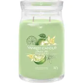 Yankee candle Bougie Vanille Citron Vert Signature (vanille au citron vert) - 567,0 g