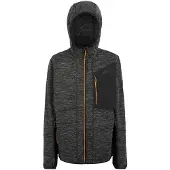Regatta Veste en polaire 'Alven' gris chiné / orange