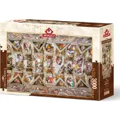 Art puzzle Puzzle Plafond de la chapelle Sixtine 3000 pièces