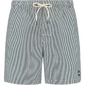 Shiwi Shorts de bain 'Mike' vert foncé / blanc