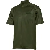 Endura Hummvee Ray Short Sleeve Jersey Vert L Homme