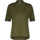SCOTT Gravel Merino Short Sleeve Jersey Vert S Homme
