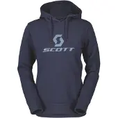 SCOTT Icon Hoodie Bleu S Femme