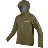 Endura MT500 E9196 veste imperméable avec capuche, vert tweed - Taille M