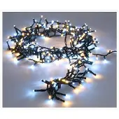 EDM Guirlande serpentine 700 Leds 17m lumière chaude et froide