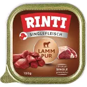Rinti Singlefleisch Lamb avec de l'agneau 10x150g