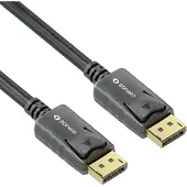Sonero Câble 4K Displayport 1.2 mâle <->, 4K/60Hz, 5 m (5 m), Câble vidéo, Noir