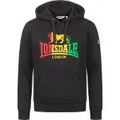 Lonsdale Sounds Hoodie Noir M Homme