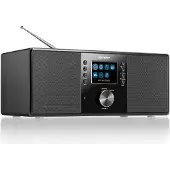 Kärcher DAB 7000i Radio Internet (DAB+ / FM-RDS, WLAN & Bluetooth, connexion USB, AUX-IN) noir