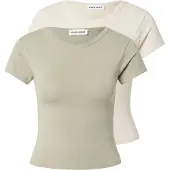 STUDIO SELECT T-shirt 'Inga' beige / vert clair