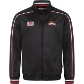 Lonsdale Veste de survêtement rouge / noir / blanc