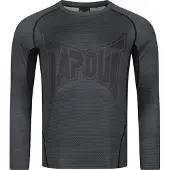 TAPOUT T-Shirt fonctionnel 'Hazelton' bleu foncé / noir