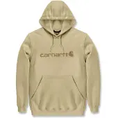 Carhartt Marquette Logo Hoodie Beige M