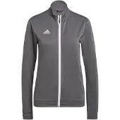 Adidas Veste de sport 'Entrada 22' gris foncé / blanc