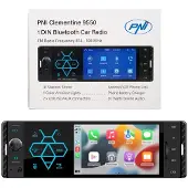 Pni Lecteur Auto-MP5 Clementine 9550 1DIN-Display 4 Zoll 50Wx4, Bluetooth, UKW-Radio, Carplay, RDS-Funktion