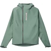 Nnormal - Veste de trail légère et imperméable - Trail Rain Jacket W Green pour Femme - Taille XS - Vert